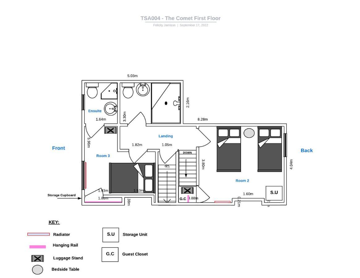 The Comet - 5 Separate Beds & 3 Bathrooms Burton-upon-Trent Exterior foto